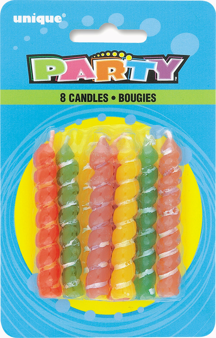 8pc Birthday Candles