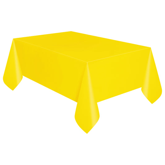 54"x108" Rectangular Tablecover (Yellow)