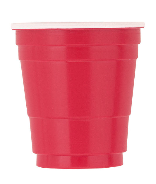 20pcs Plastic Red Shot Glasses 2oz