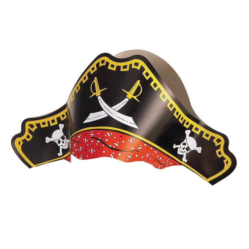 4pcs Pirate Hats