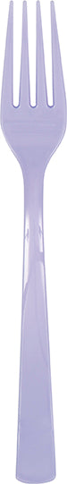 18pcs Plastic Forks (Lavender)