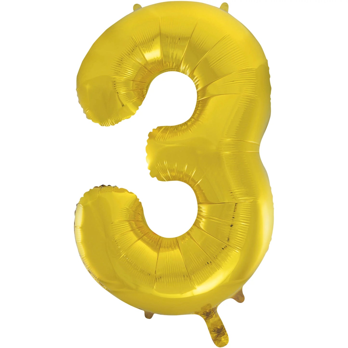 34" #3 Balloon (Gold)