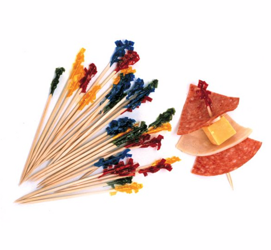 100pcs Frilled Cocktail Toothpicks