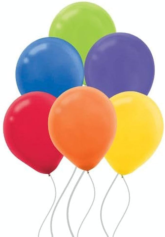 12pcs 12" Assorted Color Balloons