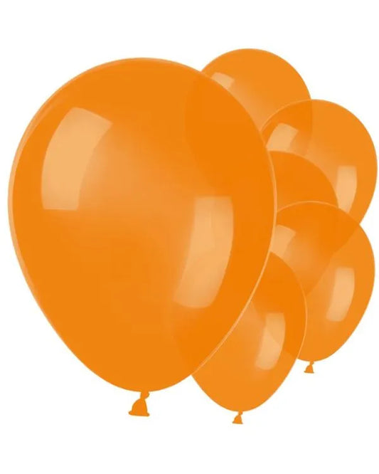 12pcs 12" Orange Balloons