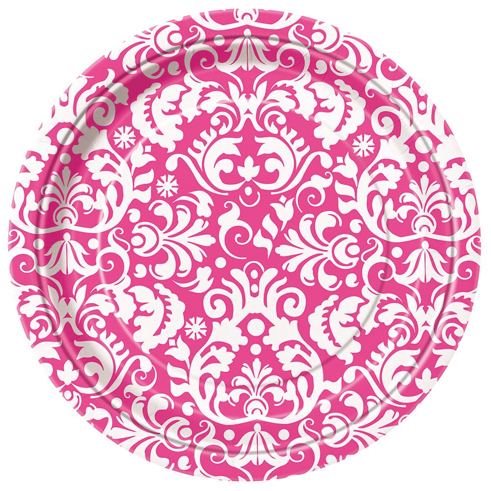 8pcs 7" Bridal Shower Paper Plates