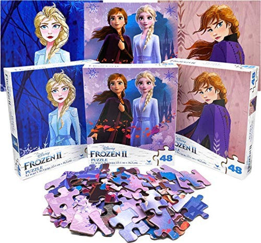 48pcs Frozen Puzzles