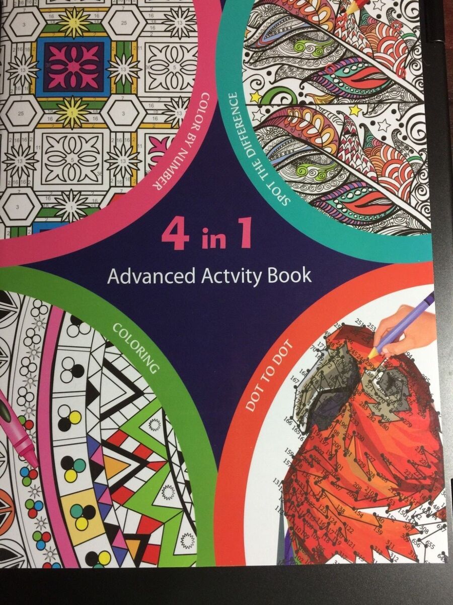 4 in 1 Advanced Activity Book