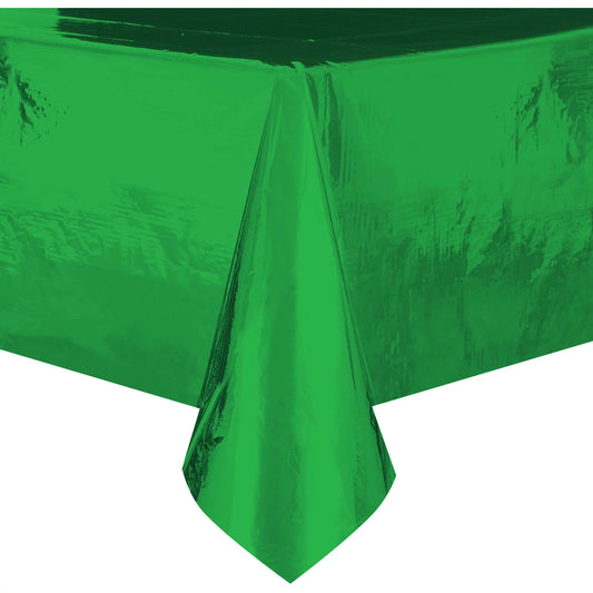 54"x108" Rectangular Tablecover (Shiny Green)