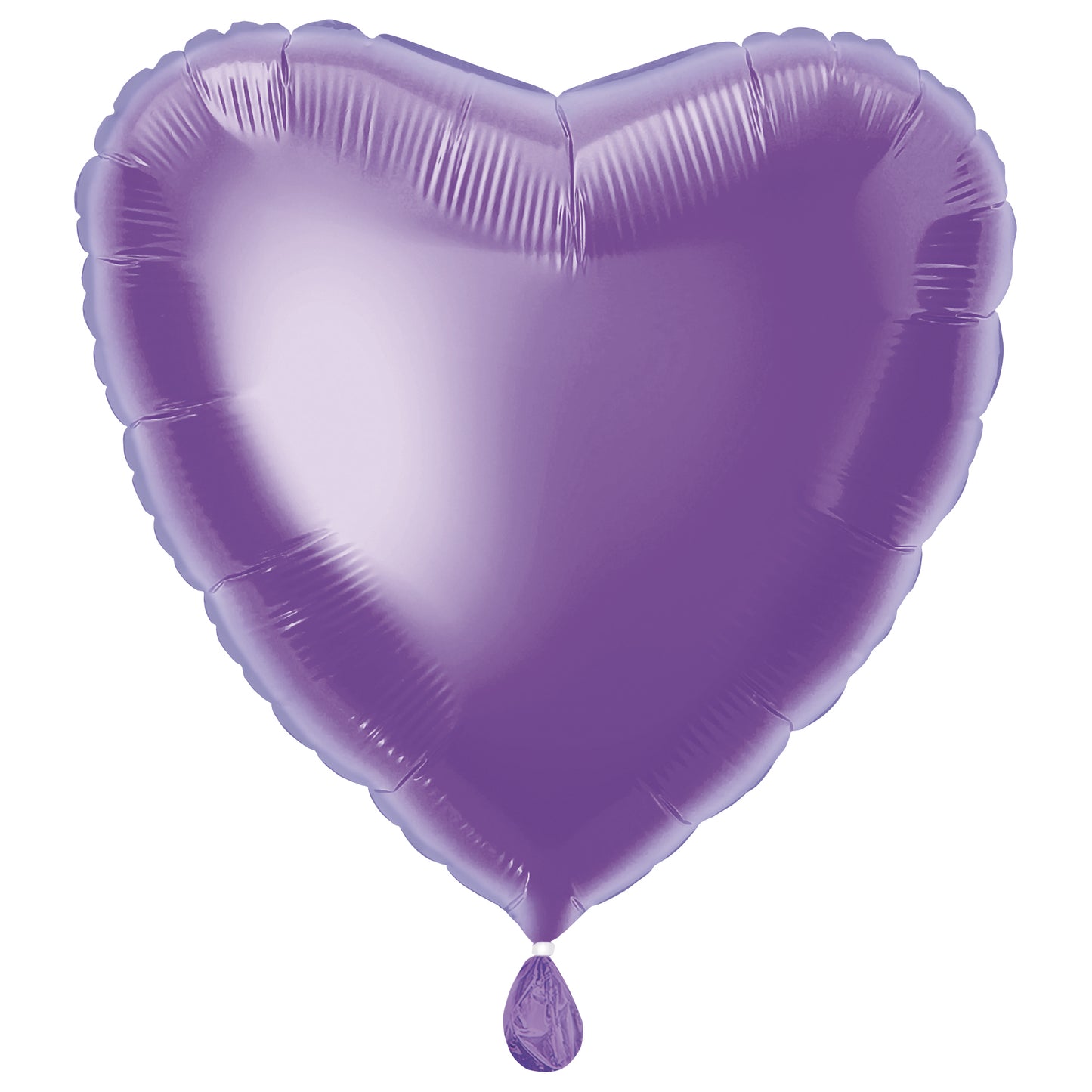 1pc Heart Shaped Foil Balloon (Lavender)