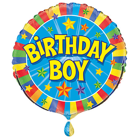 Birthday Boy Foil Balloon