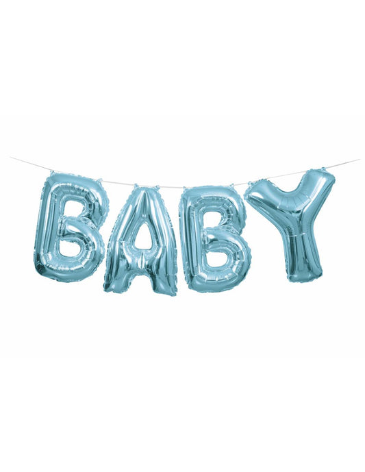 14" BABY" Foil Letter Balloons