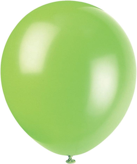 20pcs 9" Helium Balloons (Lime Green)