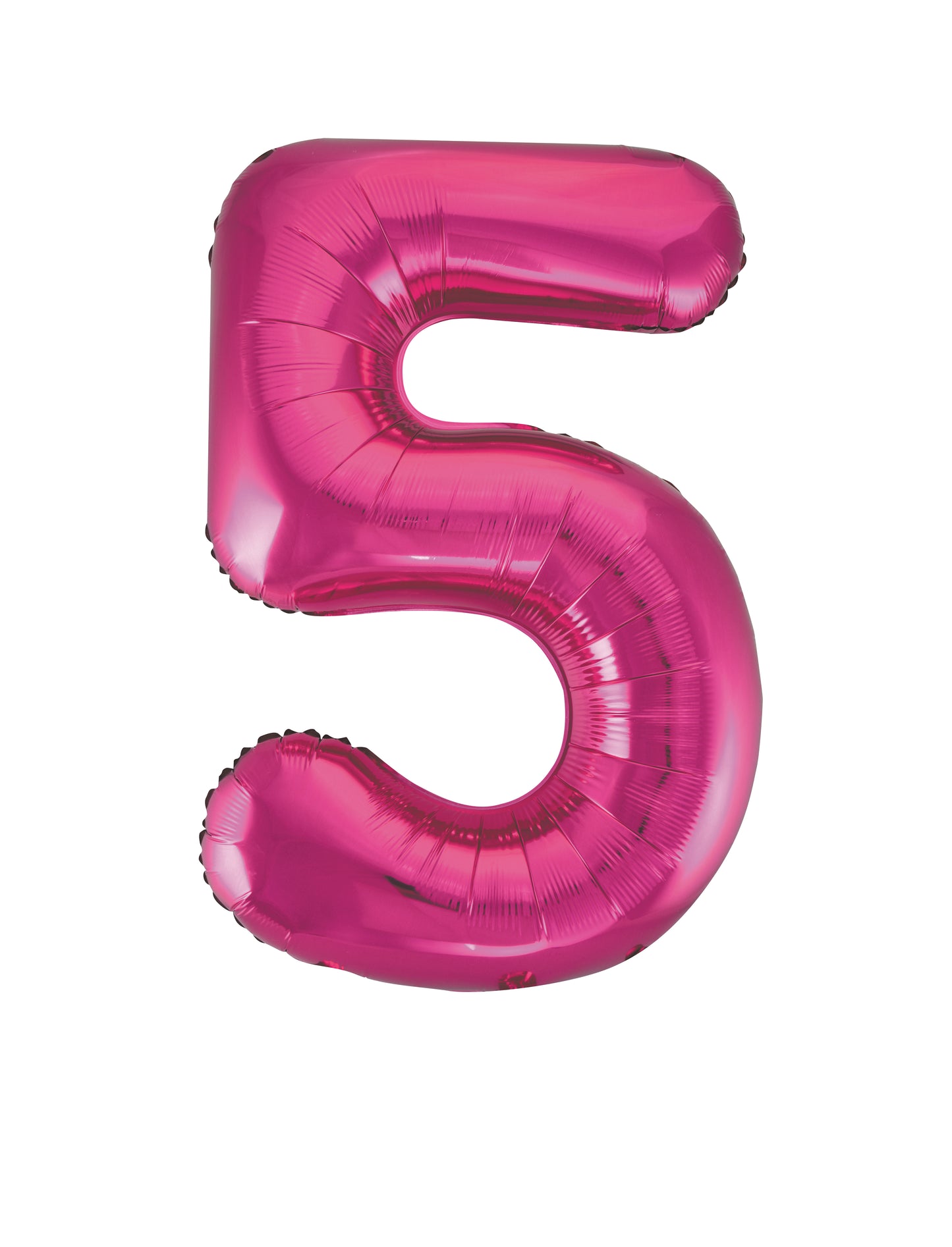 34" #5 Hot Pink Balloon (Helium)