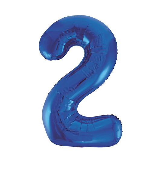 34" #2 Royal Blue Balloon (Helium)