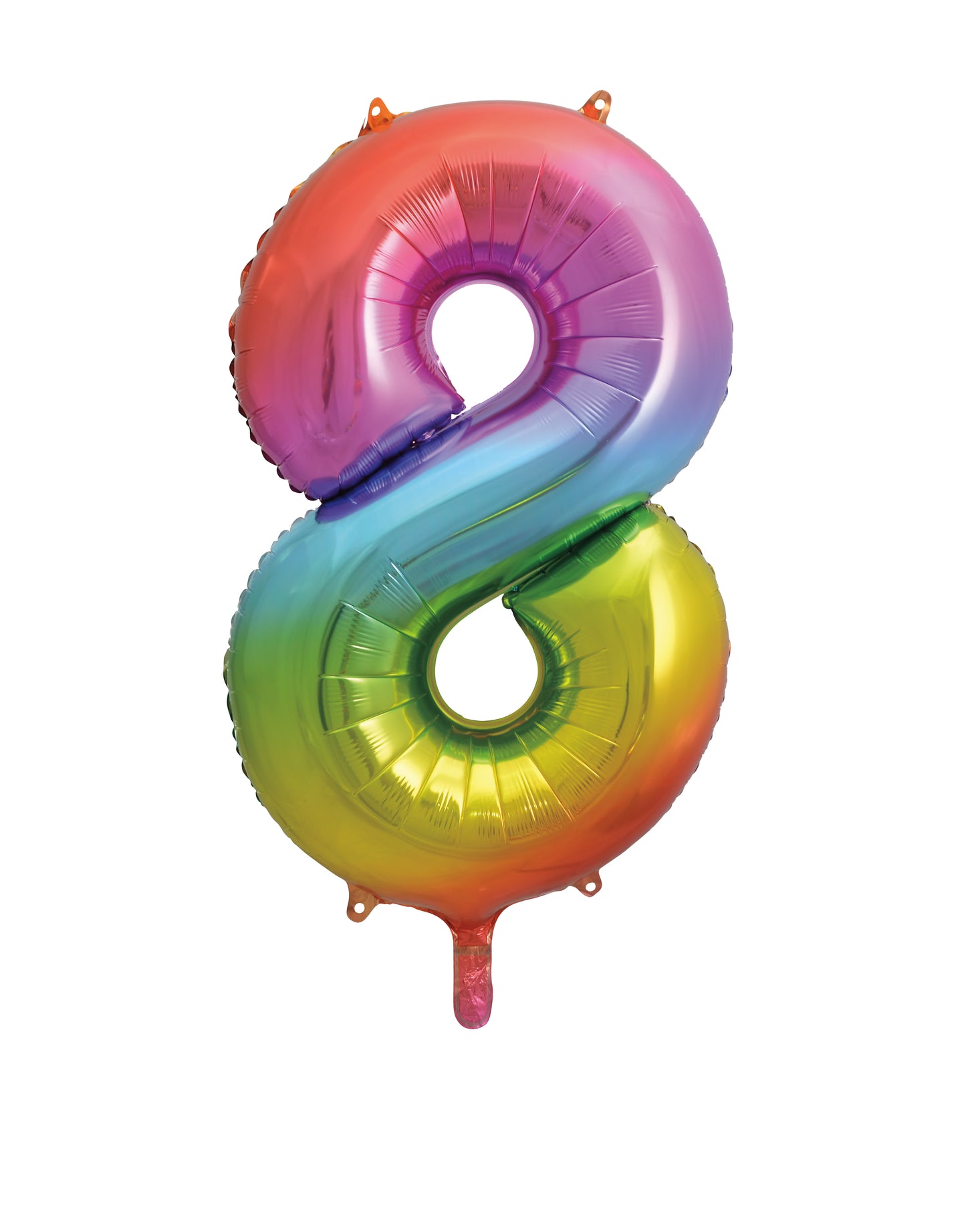 34" #8 Rainbow Balloon (Helium)