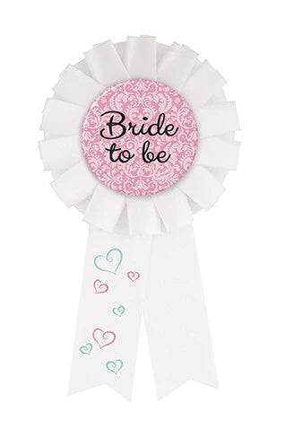 "Bride to Be" Ribbon Badge