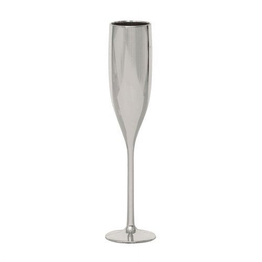 2pcs Wedding Plastic Champagne Flutes