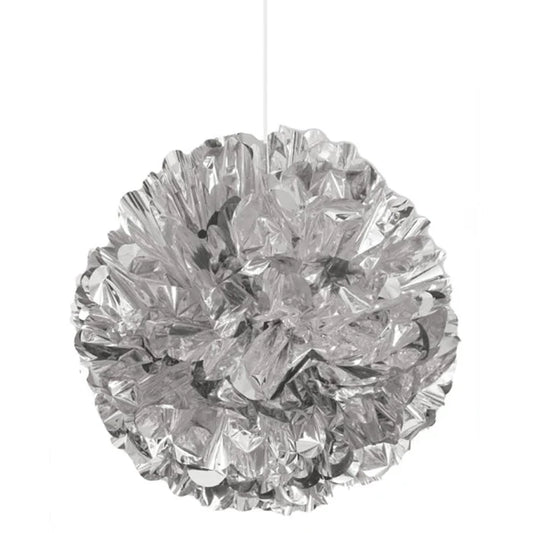 1pc 16" Puff Ball (Shiny Silver)