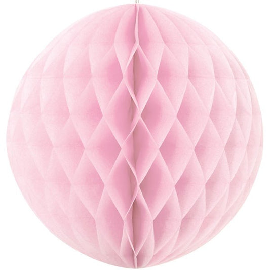 1pc 8" Honeycomb Ball (Light Pink)