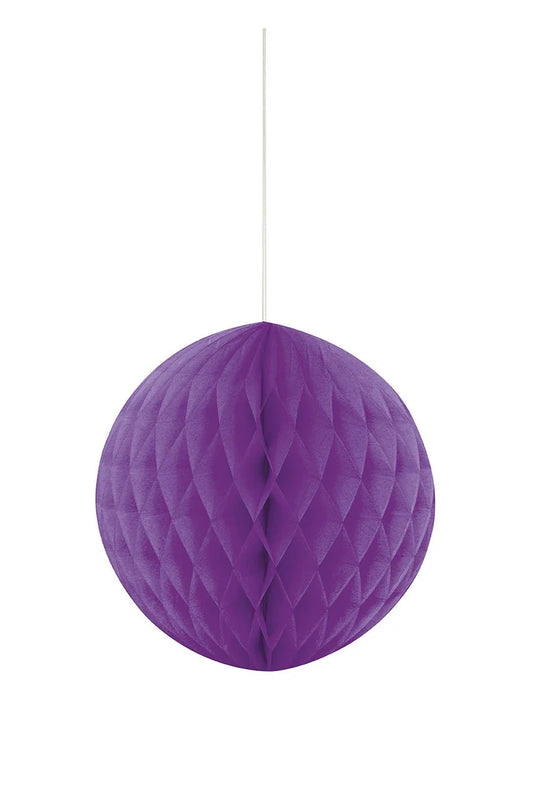 1pc 8" Honeycomb Ball (Purple)