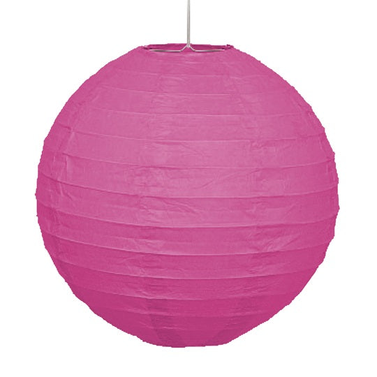 1pc 10" Paper Lantern (Pink)