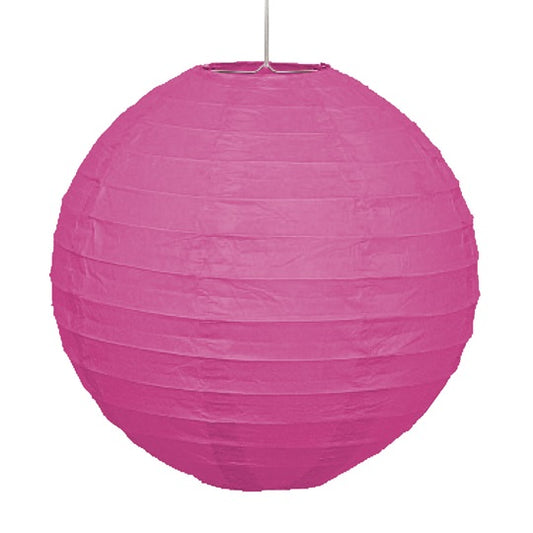 1pc 10" Paper Lantern (Pink)