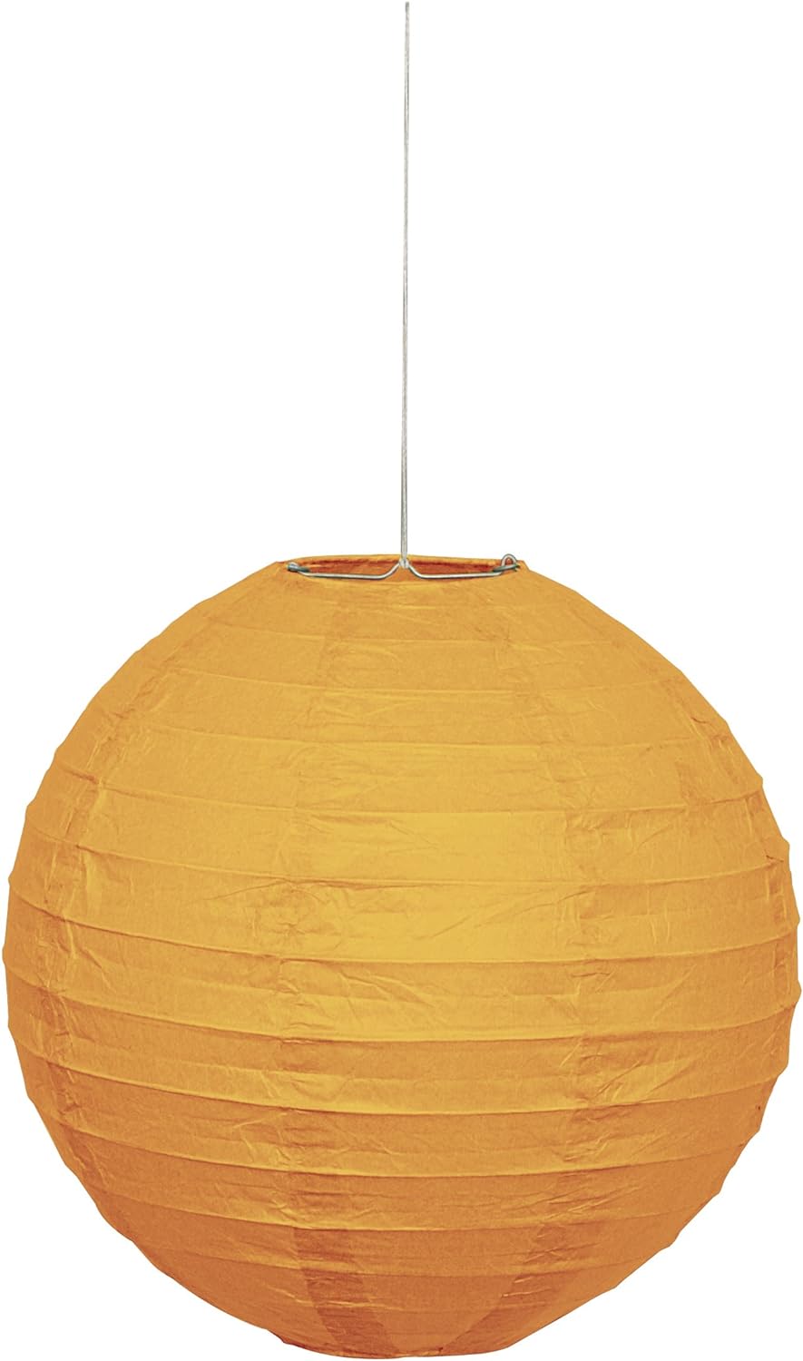 1pc 10" Paper Lantern (Orange)