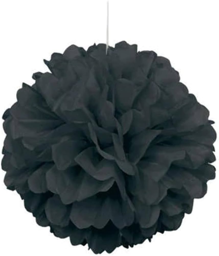 1pc 16" Puff Ball (Black)