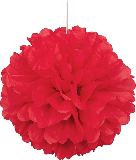 1pc 16" Puff Ball (Red)