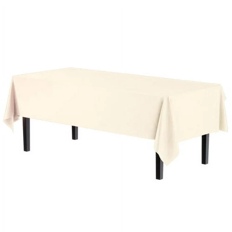 54"x108" Rectangular Plastic Tablecover