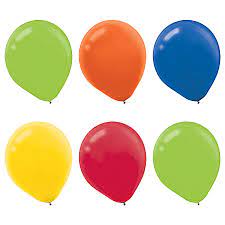 12pcs Party World Balloons