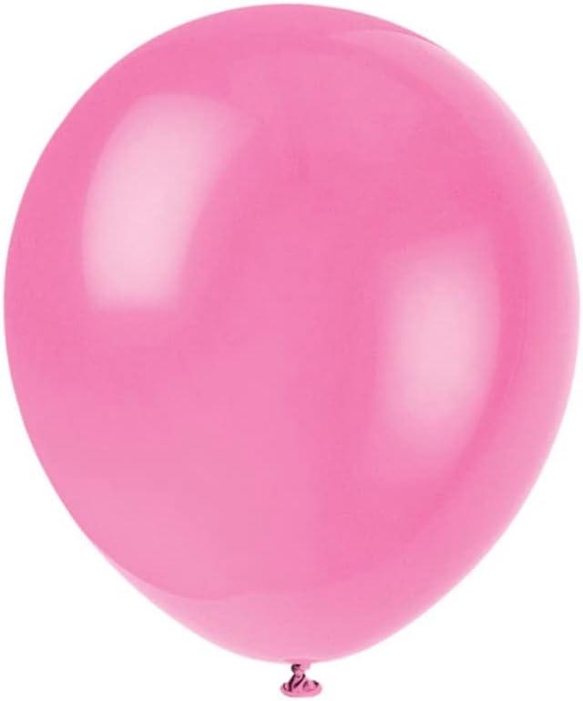 72pcs 12" Bubblegum Pink Balloons (Helium)