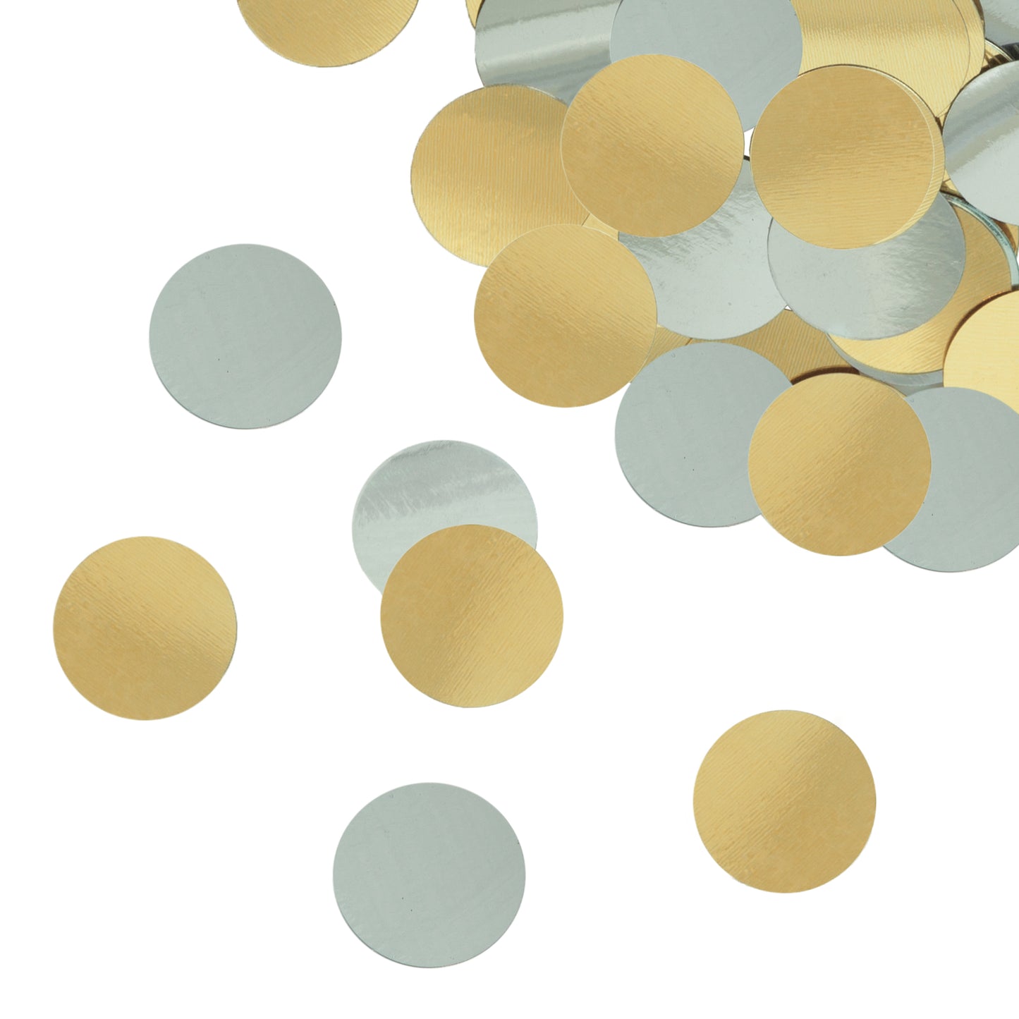Silver & Gold Foil Confetti 2oz