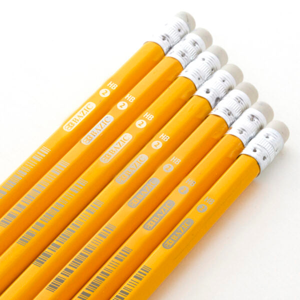 12pcs Sharpened #2 HB Pencils