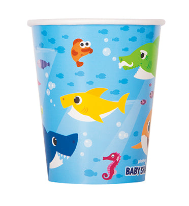 8pcs Baby Shark 9oz Cups