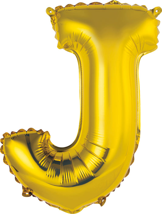 14" Letter "J" Foil Balloon