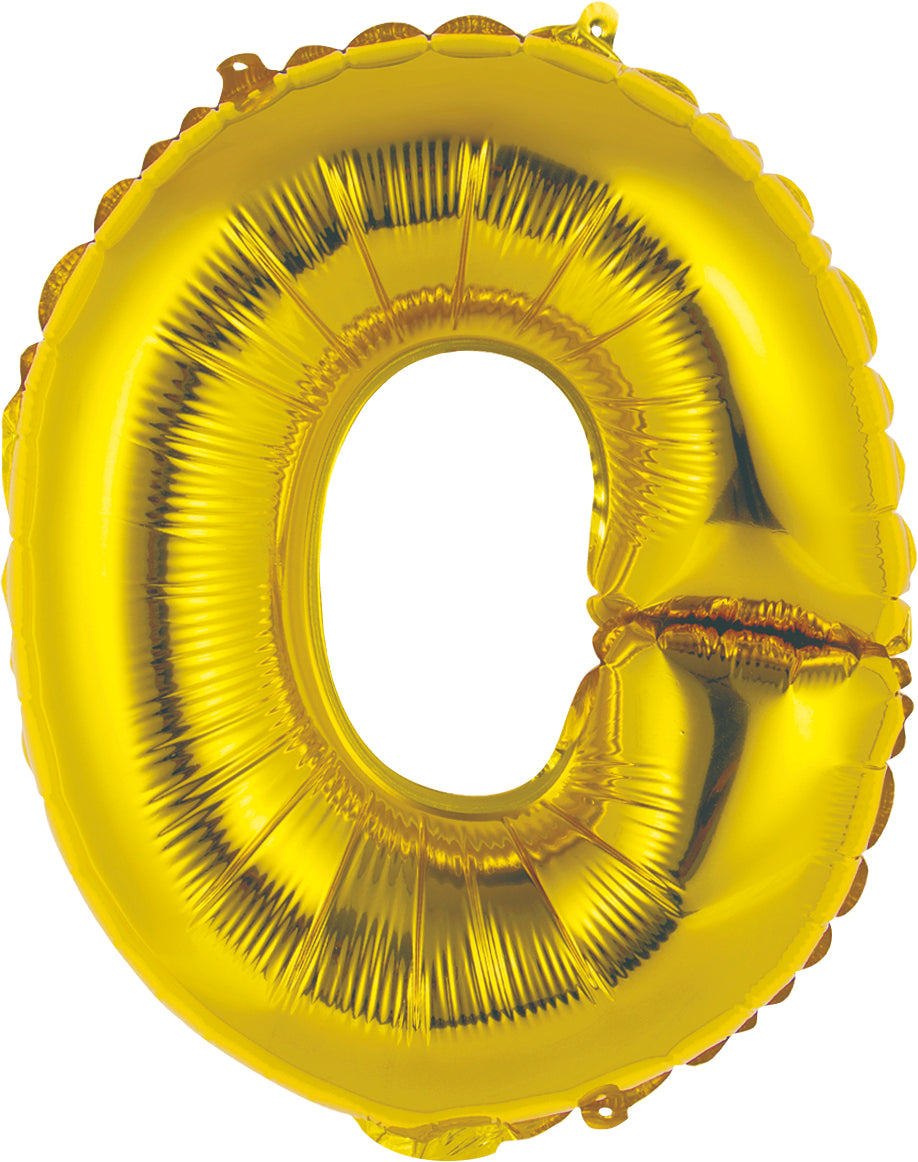 14" Letter "O" Foil Balloon