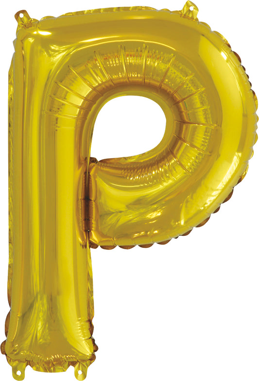 14" Letter "P" Foil Balloon