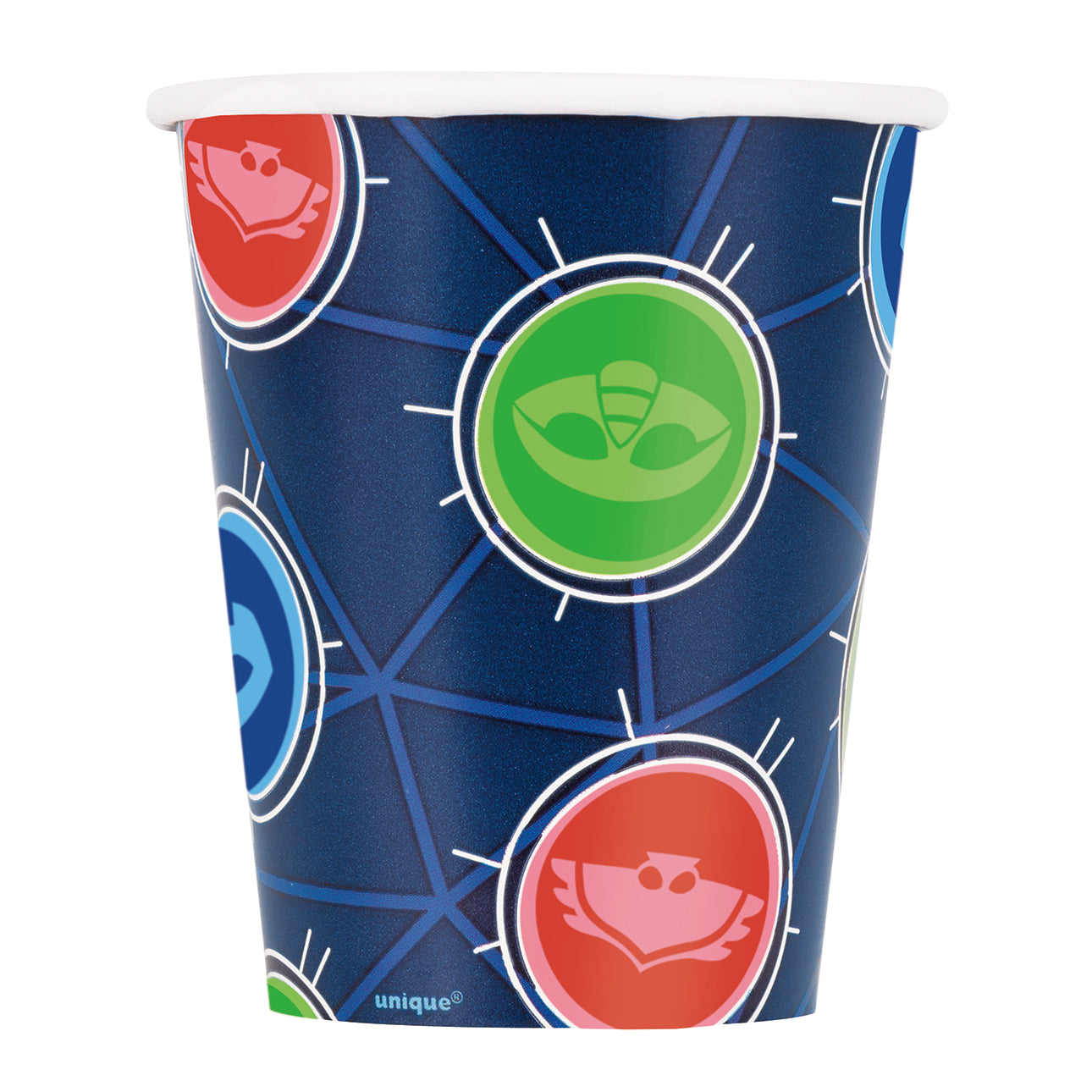 8pcs PJ Masks 9oz Cups