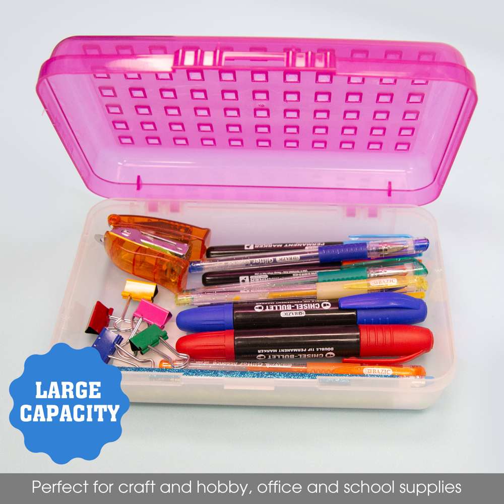 Pencil Case Multipurpose Utility Box - Regal