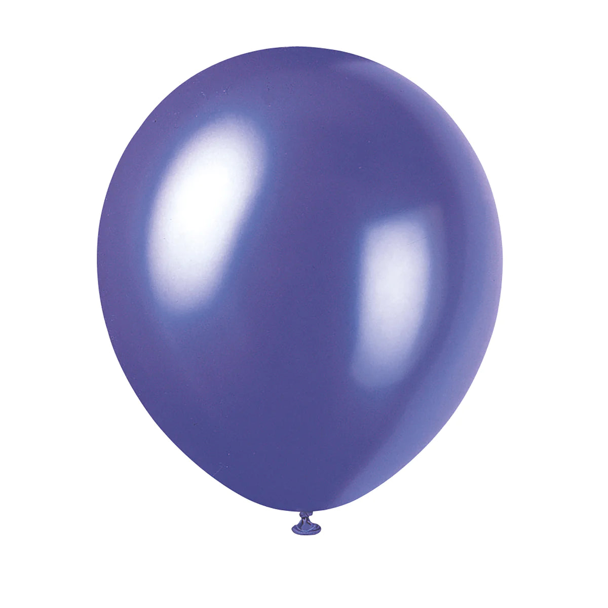 8pcs 12" Pearlized Concord Purple Balloons (Helium)