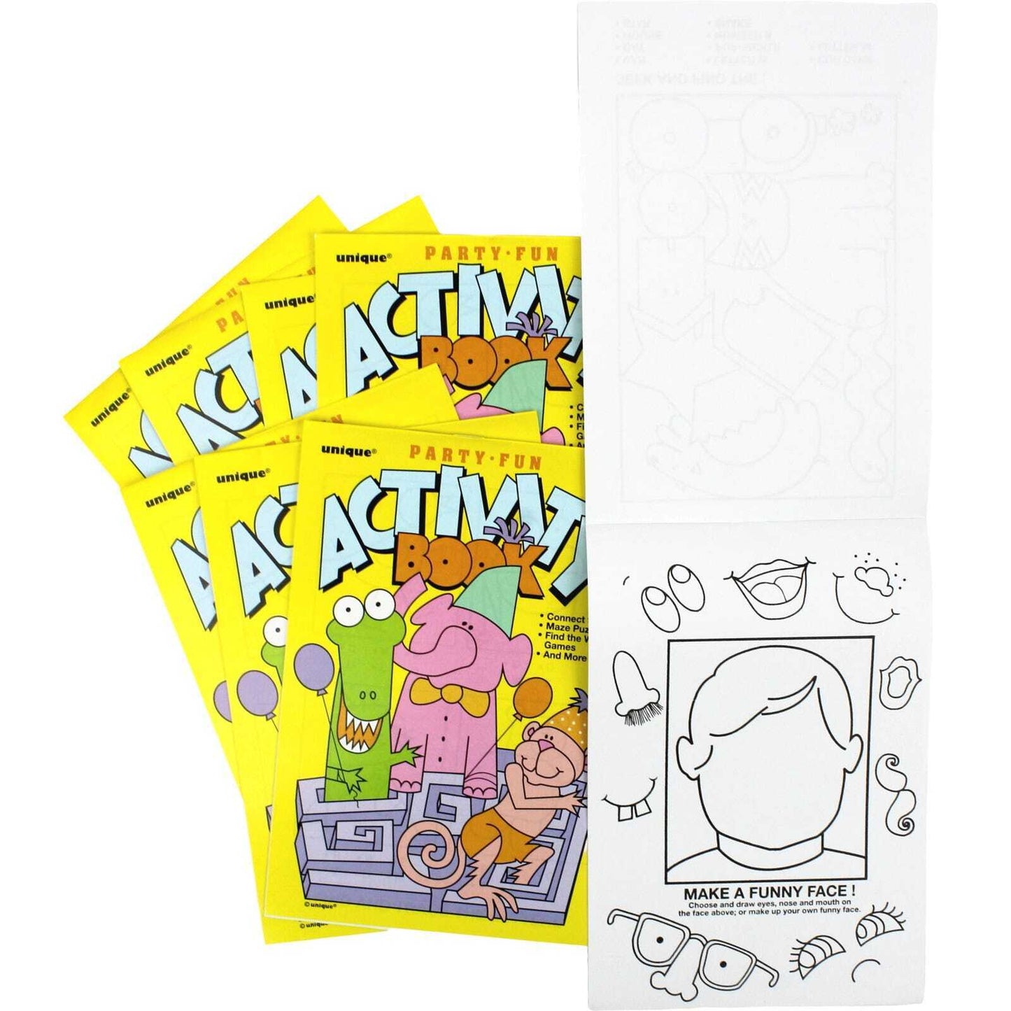 8pcs Activity Books