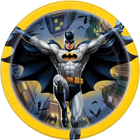 8pcs Batman 7" Plates