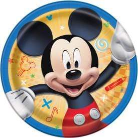 8pcs 7" Mickey and the Roadster Racers Paper Plates