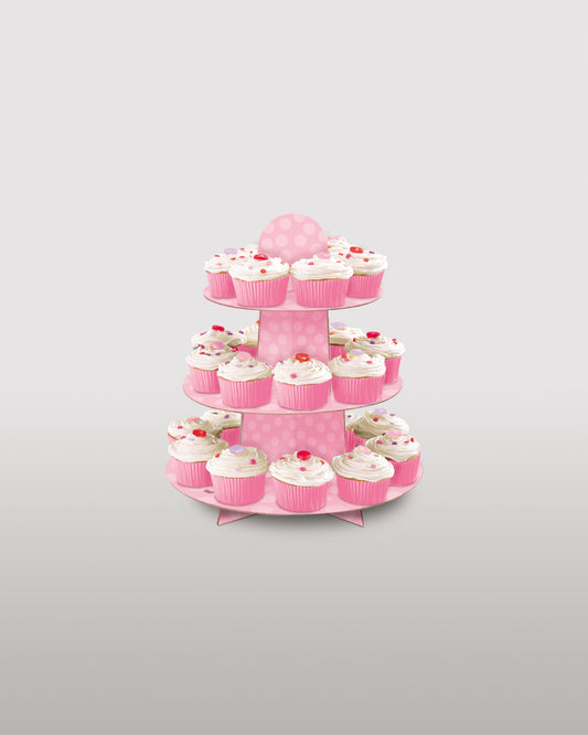 Pink Cupcake Stand