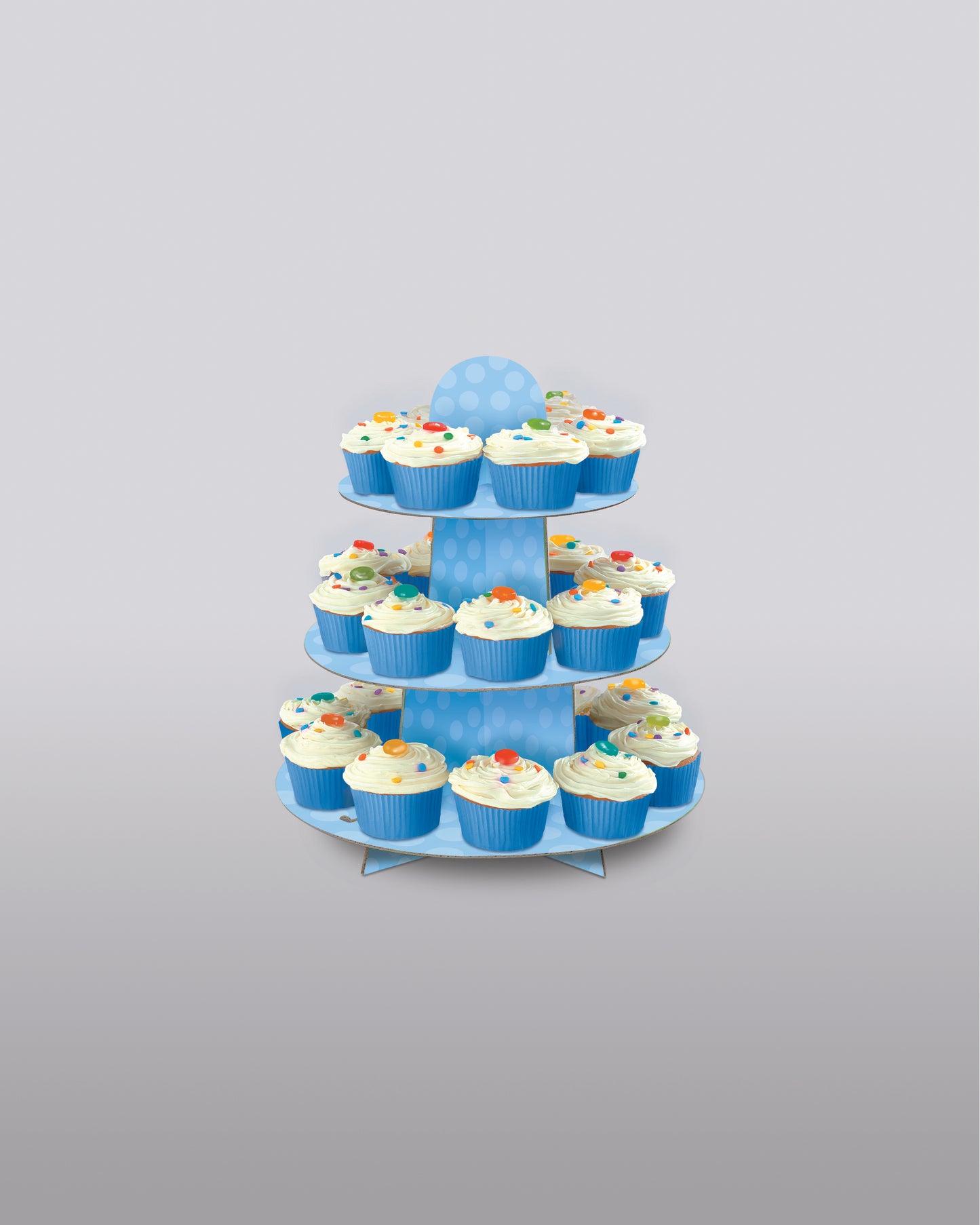 Baby Blue Cupcake Stand