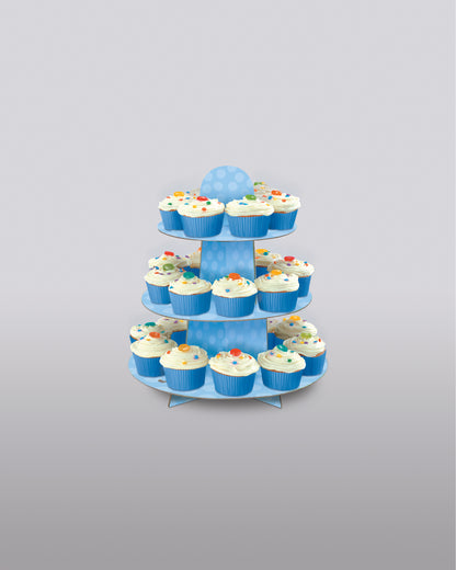 Baby Blue Cupcake Stand