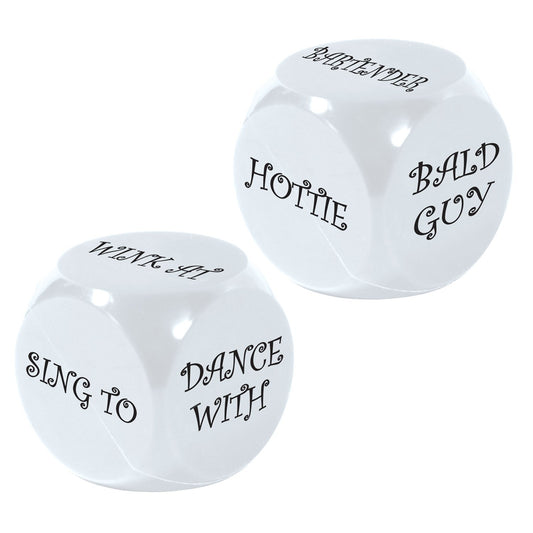 2pcs Bachelorette Decision Dice Game