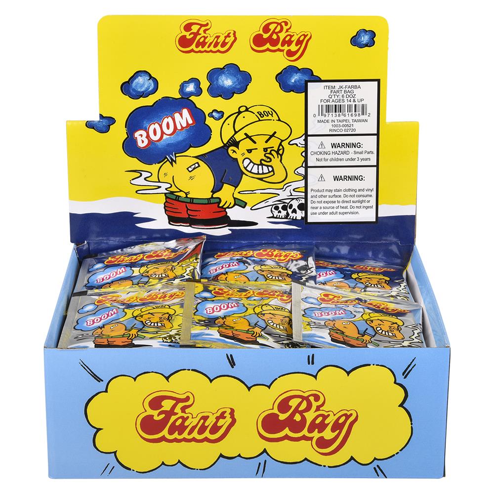 72pcs (Box) Fart Bags